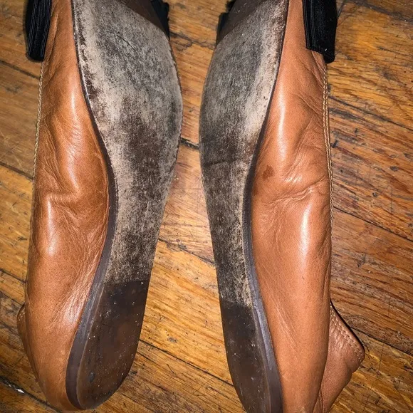 - Lanvin Grosgrain Bow-detailed Ballet Flats