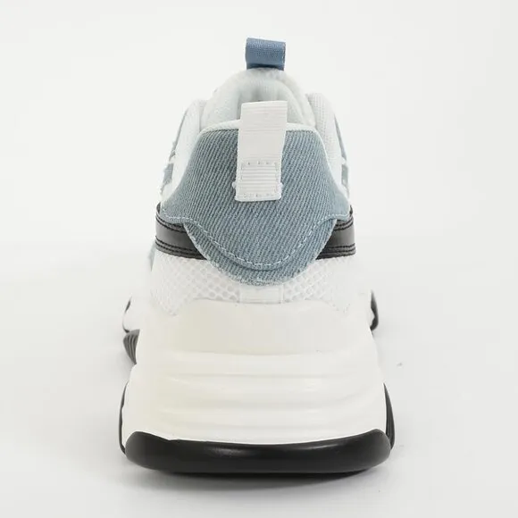 🆕 Niluber Platform Sneakers-Slip Women White Running Lightweight Glitter Shoes