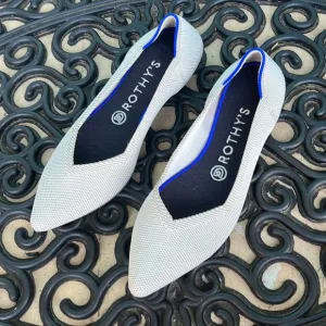 ⭐️ Rothy’s Gray Pointed Toe Flats