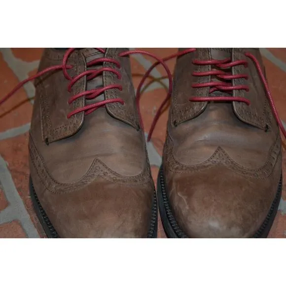 104-a Cole Haan Brown Leather Dress Shoes Loafers Size 10 M Grand.0S Mens