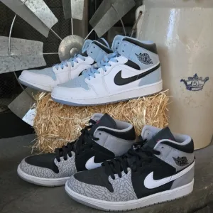 2 Pairs Nike Air Jordan High-Top Sneakers