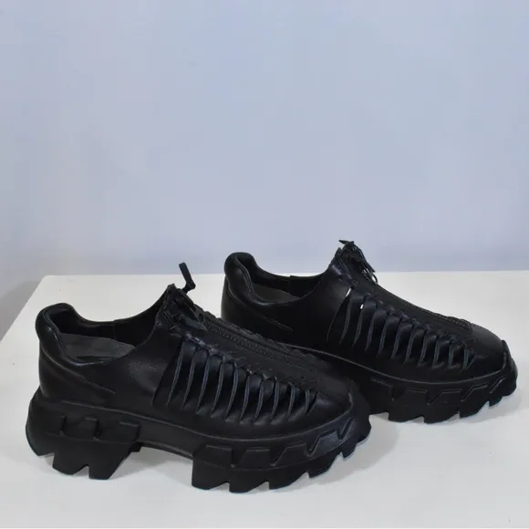 4CCCCEES Arko Black Spine Sneakers, Size 36