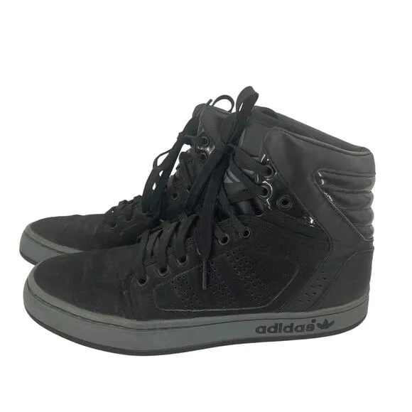 Adidas Black AdiHigh EXT Black High Top Sneakers Size 6