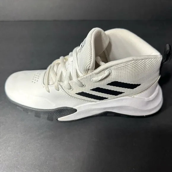 Adidas White High-Top Sneakers size 4
