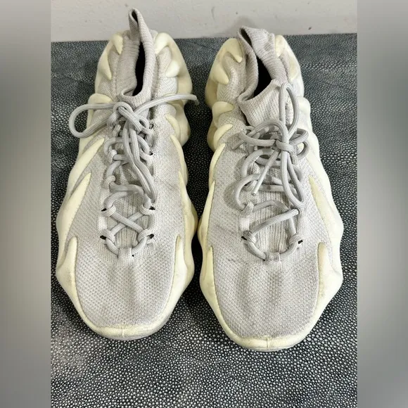 ADIDAS YEZZY Cream Sneakers Modern Sculptural Design
