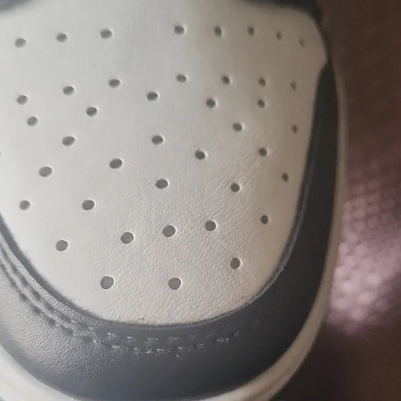 Air Jordan Black and White High-Top Sneakers