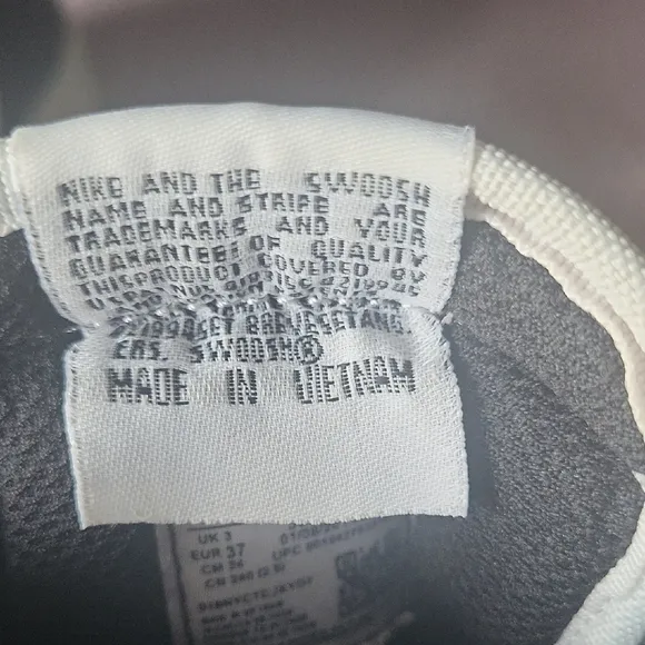 Air Jordan Black and White High-Top Sneakers