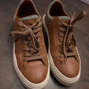 Aldo Brown Leather Loafers