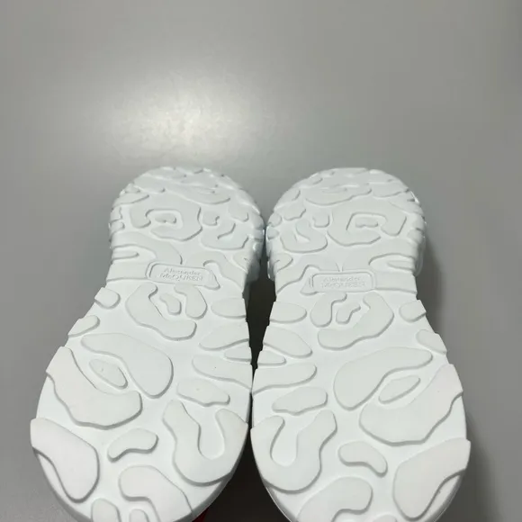 Alexander McQueen Court Sneakers White Red Women’s EU 41/US 11 $540