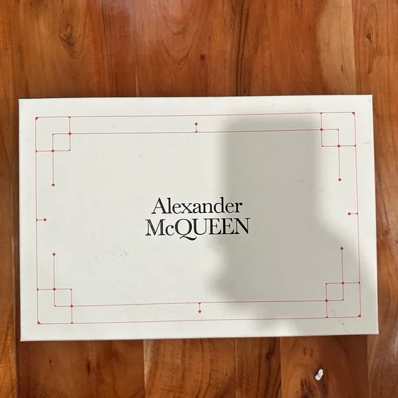 Alexander McQueen Larry Clear-Sole Sneakers
