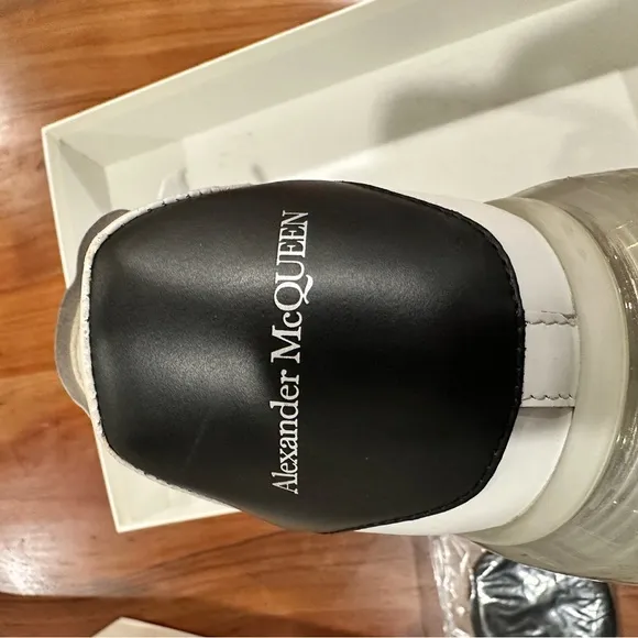 Alexander McQueen Larry Clear-Sole Sneakers