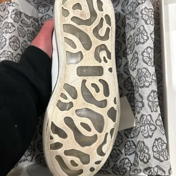Alexander McQueen Larry Clear-Sole Sneakers