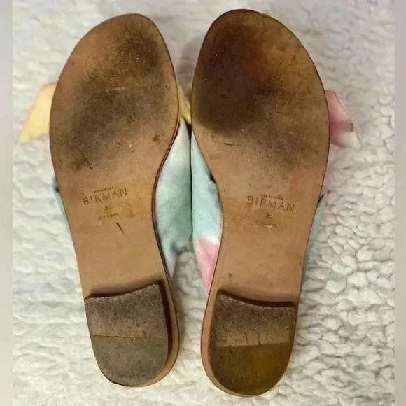 Alexandre Birman Soft Clarita Flat Sandals Size 38 (US Size 7-7.5)