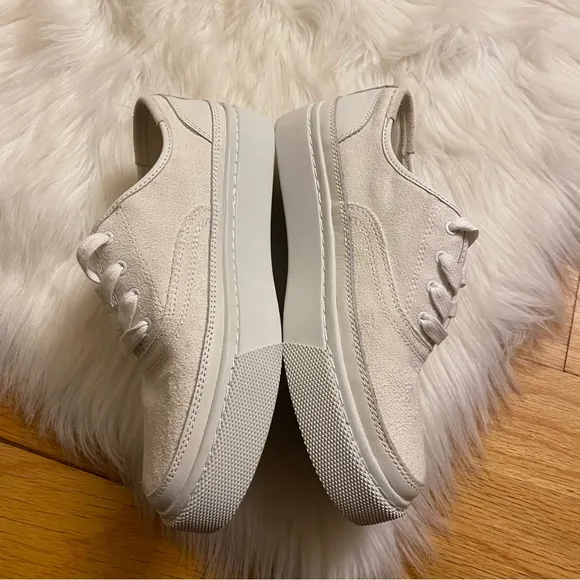 All Saints Suede Low Top Sneakers