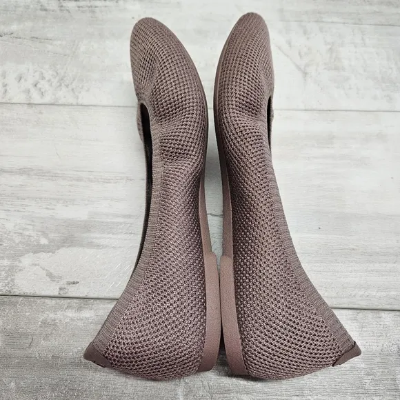Allbirds Tree Breezers Pointed Womens Rose Mauve Pink Ballet Flats Size 8.5