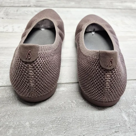 Allbirds Tree Breezers Pointed Womens Rose Mauve Pink Ballet Flats Size 8.5