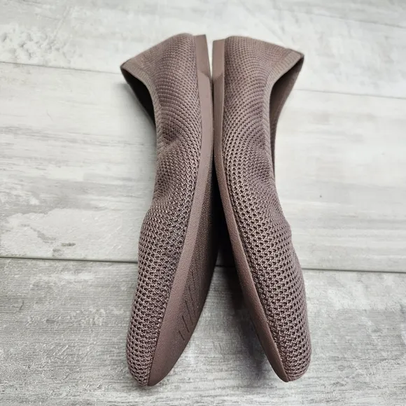 Allbirds Tree Breezers Pointed Womens Rose Mauve Pink Ballet Flats Size 8.5