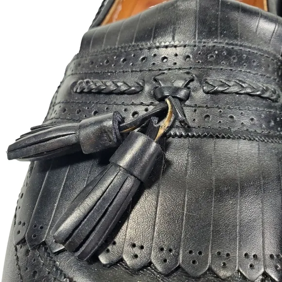Allen Edmonds Bradenton Kiltie Tassel Loafers Dress Shoes Men's 11 AAA Narrow