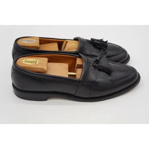 Allen Edmonds Newport Mens Kiltie Slip On Tassel Loafers Dress Shoe Black 11.5 B