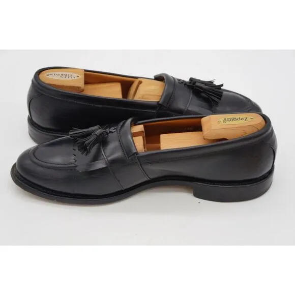 Allen Edmonds Newport Mens Kiltie Slip On Tassel Loafers Dress Shoe Black 11.5 B
