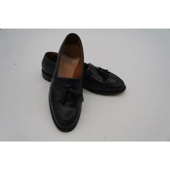 Allen Edmonds Newport Mens Kiltie Slip On Tassel Loafers Dress Shoe Black 11.5 B