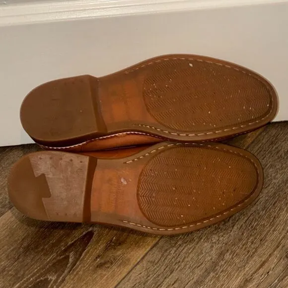 Allen Edmonds Wilder Brown Leather Loafers Classic Slip-On Dress Shoes 11.5 EEE