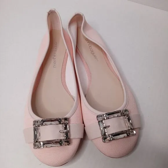 ANNA BAIGUERA Ballet Flats In Blush size 41