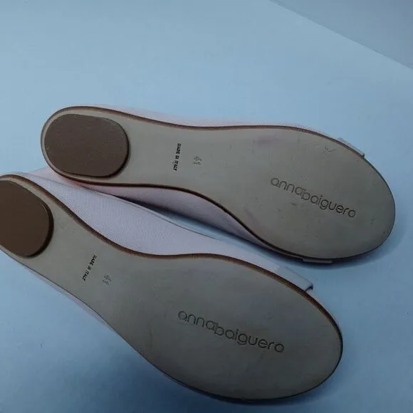 ANNA BAIGUERA Ballet Flats In Blush size 41
