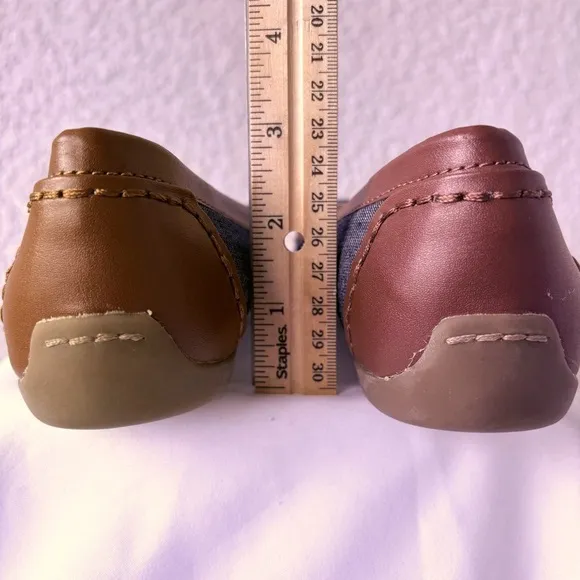 Anne Klein Aknoris Denim Loafers Size 8.5M - Used