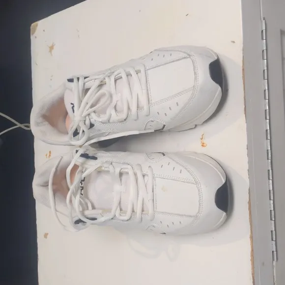 Apex White and Gray Chunky Sole Sneakers
