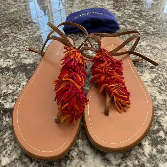 Aquazzura wild thing flat sandals