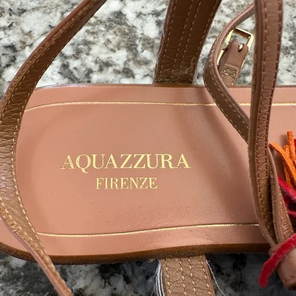 Aquazzura wild thing flat sandals