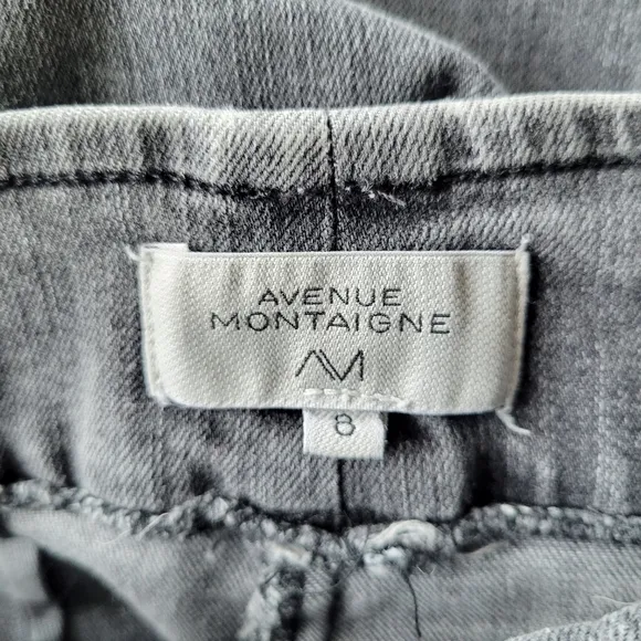 Avenue Montaigne Alex Cropped Gray Pants