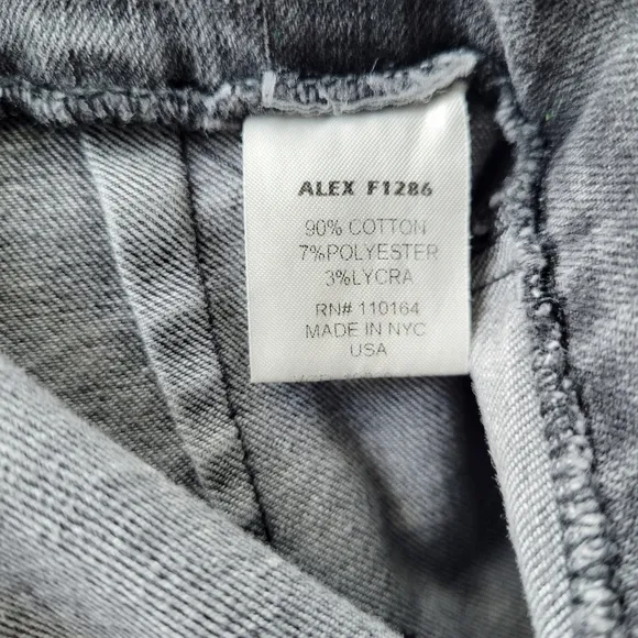 Avenue Montaigne Alex Cropped Gray Pants