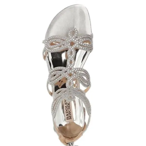 Badgley Mischka Tempe Crystal Sandals