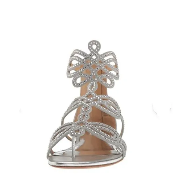 Badgley Mischka Tempe Crystal Sandals