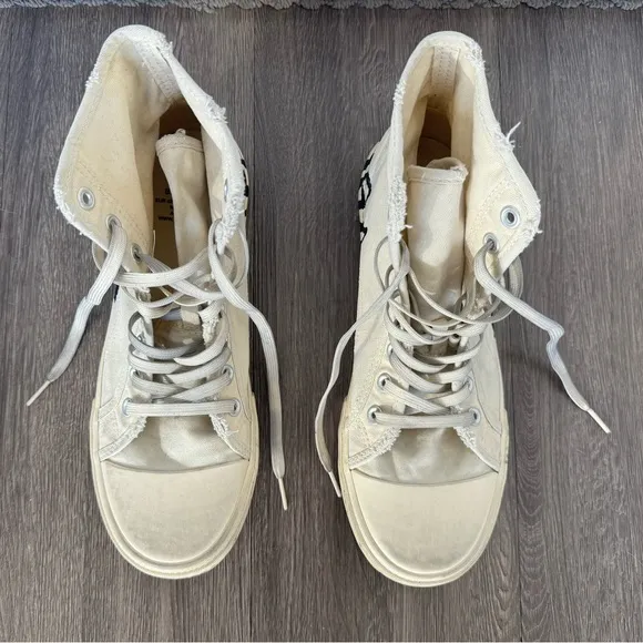 Balenciaga Paris High Top Graffiti Sneakers