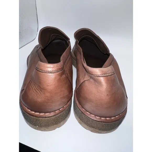 Berluti Loafers Mens Size 8.5 Brown Leather Andy Alto Penny Rubber Soles Comfort