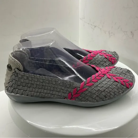 Bernie Mev Women's Braided Catwalk Ballet Flats Size 7.5 (38)