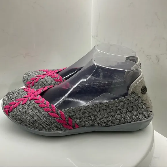Bernie Mev Women's Braided Catwalk Ballet Flats Size 7.5 (38)