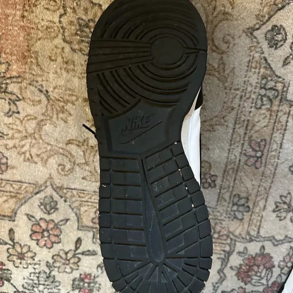 Black and White High-Top Nike Panda
