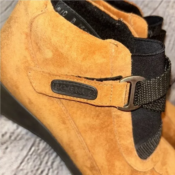 Bogner Winter Suede Boots Shoes Tan Women’s Size 10 Beige Snow Outdoor Neutral