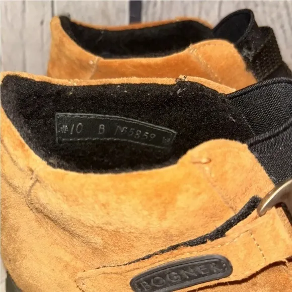 Bogner Winter Suede Boots Shoes Tan Women’s Size 10 Beige Snow Outdoor Neutral