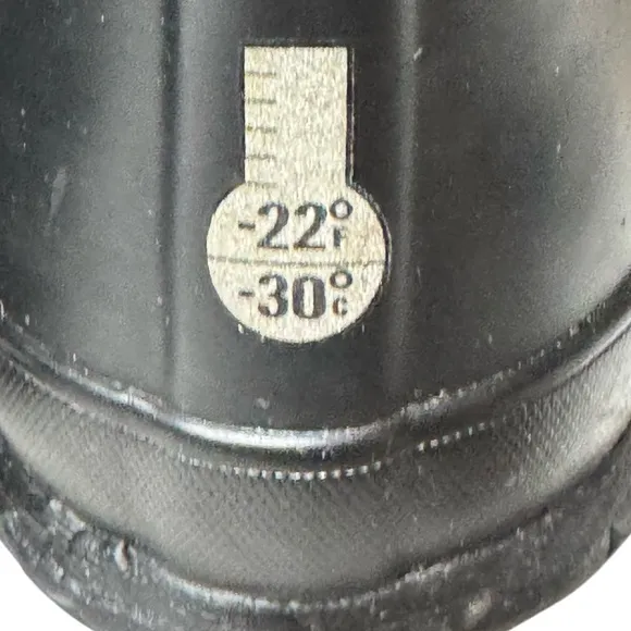 Bogs Stomper Solid Waterproof Rain Snow  Boots Youth Size 6 Black Insulated