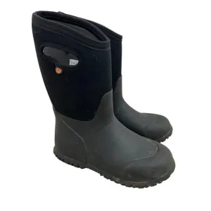 Bogs York Solid Insulated Rain Boots Black Youth Size 2