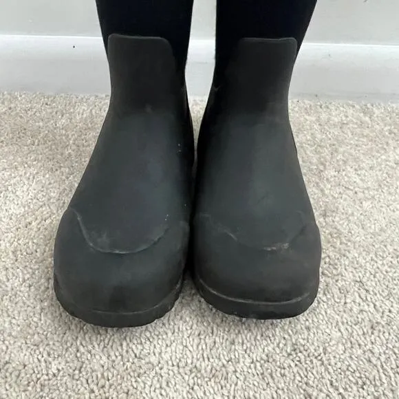 Bogs York Solid Insulated Rain Boots Black Youth Size 2