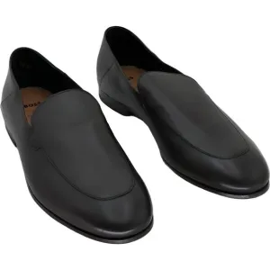 BOSS Men's Soho Dark Brown Leather Loafers Size US 11 UK 10 Excellent Condition