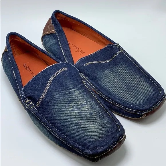 💗BRAND NEW DENIM ROBERT WAYNE FLATS
