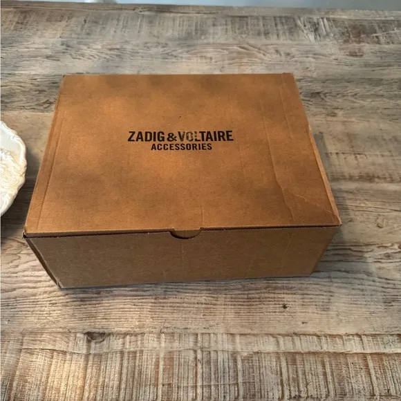 Brand New Zadig and Voltaire White leather High-Top Platform Sneakers