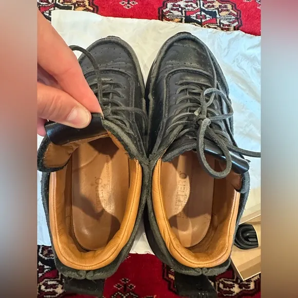 Buttero Leather Padded Lace-up Sneakers